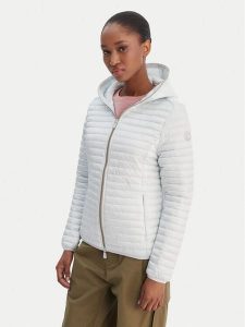 Save The Duck Kurtka przejściowa D33620W IRIS22 Błękitny Regular Fit. Niebieskie kurtki Save the duck, bez wzorów, z syntetyku, bez kaptura. Za 530,99 zł.