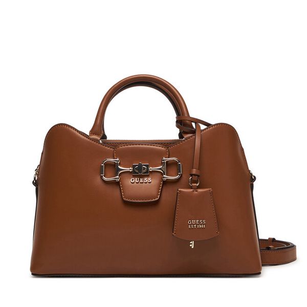 Torebka Guess. Brązowe torebki klasyczne Guess, z aplikacjami, bez dodatków. Za 679,99 zł.