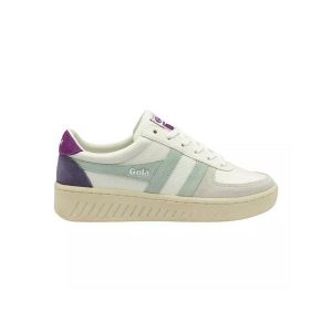 Chaussures Femme Gola CLA415 Blanc Blanc Gola. Białe buty sportowe Gola, bez wzorów, bez zapięcia. Za 468,00 zł.