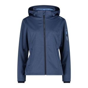 Kurtka damska turystyczna CMP 39A5006M. Niebieskie kurtki CMP, m, bez wzorów, bez kaptura. Za 432,70 zł.