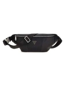 Guess Saszetka w kolorze czarnym - 35 x 16 x 6 cm rozmiar: onesize. Czarne nerki i saszetki Guess, z aplikacjami, z materiału. Za 281,10 zł.