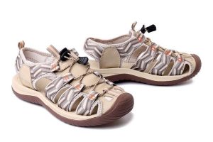 ARTIKER RELAKS 58C1816 beżowy, sandały damskie. Brązowe sandały Artiker Relaks, bez wzorów, z gumy, bez obcasa, bez zapięcia. Za 219,90 zł.