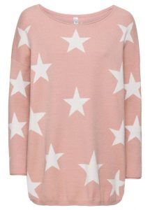 Sweter oversize z miękkiej mieszanki wiskozy. Czerwone swetry klasyczne bonprix, z dzianiny, bez kołnierzyka. Za 124,99 zł.