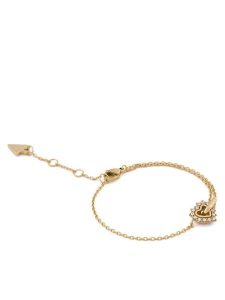 Guess Bransoletka JUBB05 534JW Złoty. Żółte bransoletki Guess, metalowe. Za 209,99 zł.