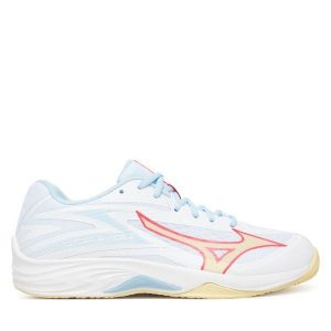 Buty halowe Mizuno. Brązowe buty sportowe Mizuno, bez wzorów, bez zapięcia. Za 299,99 zł.