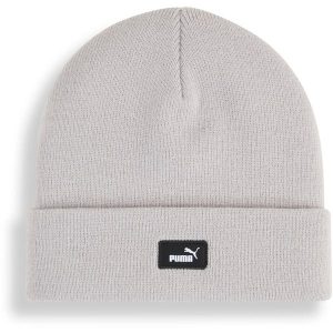 Czapka PUMA Essentials Mid Crown szara 026400-05. Szare czapki Puma, bez wzorów, z dzianiny, klasyczne. Za 129,50 zł.
