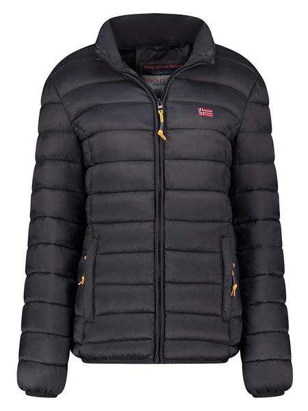 Geographical Norway Kurtka pikowana "Atikolor" w kolorze czarnym rozmiar: 3XL. Czarne kurtki Geographical Norway, xl, bez wzorów, bez kaptura. Za 122,09 zł.