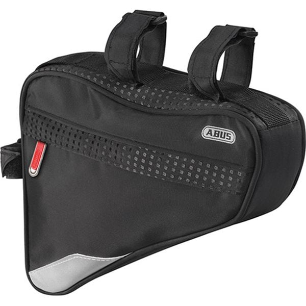 Saszetka na ramę ABUS Onyx ST2250 1,8 L czarna. Czarne nerki i saszetki ABUS, bez wzorów. Za 154,60 zł.