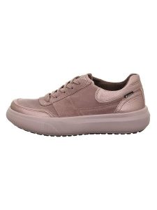 Legero Skórzane sneakersy "Jump" w kolorze jasnoróżowym rozmiar: 40. Różowe trampki Legero, bez wzorów, z gore-texu, bez zapięcia. Za 294,95 zł.