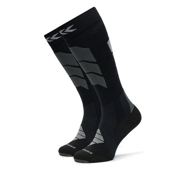 Skarpety narciarskie X-Socks. Czarne skarpetki X-Socks, bez wzorów. Za 139,99 zł.