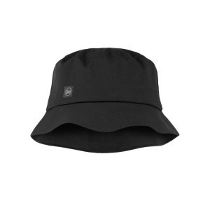 Kapelusz BUFF Rain Bucket. Czarne kapelusze Buff, bez wzorów, z elastanu. Za 199,99 zł.