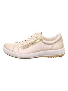 Legero Skórzane sneakersy "Tanaro 5.0" w kolorze beżowym rozmiar: 38,5. Brązowe trampki Legero, bez wzorów, bez zapięcia. Za 266,95 zł.