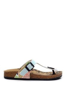 Calceo Japonki ze wzorem rozmiar: 36. Klapki Calceo, bez wzorów, z otwartym noskiem, bez obcasa. Za 91,33 zł.