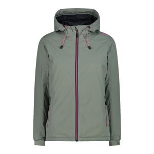 Kurtka damska turystyczna CMP 33Z1636. Zielone kurtki CMP, xs, bez wzorów, bez kaptura. Za 382,50 zł.