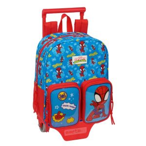 Plecak szkolny SPIDERMAN Niebieski. Niebieskie plecaki spiderman. Za 134,85 zł.