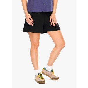 Spodenki turystyczne damskie Royal Robbins Spotless Evolution Short. Czarne szorty ROYAL ROBBINS, bez wzorów, sportowe. Za 214,99 zł.