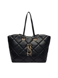 Steve Madden Torebka 13001830 Czarny. Czarne shopper bag Steve Madden, bez wzorów, ze skóry, bez dodatków. Za 559,99 zł.