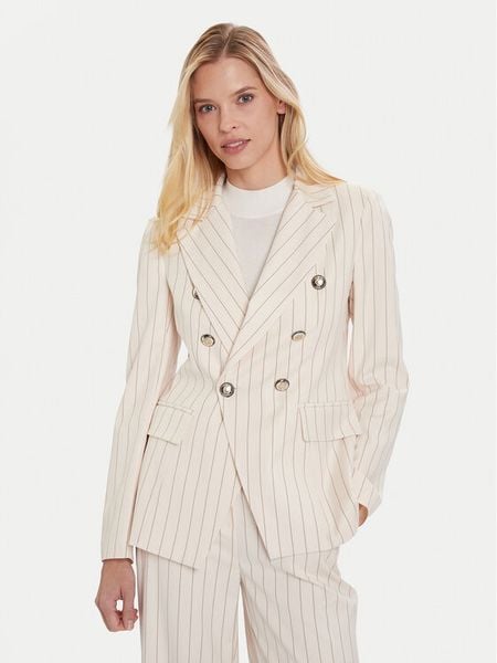 Maryley Marynarka 25IB139/M17 Écru Regular Fit. Białe marynarki i żakiety Maryley, m, bez wzorów, z syntetyku. Za 576,99 zł.