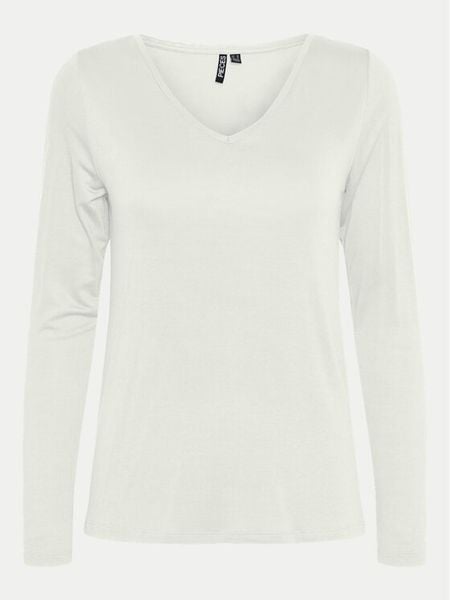 Pieces T-Shirt Billo 17151127 Biały Regular Fit. Białe t-shirty Pieces, xs, bez wzorów, z wiskozy, bez kołnierzyka, bez ramiączek. Za 49,99 zł.