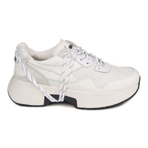 DIADORA N9000 TXS H Damskie Białe Skórzane Trampki. Białe buty sportowe Diadora, bez wzorów, ze skóry, bez zapięcia. Za 361,99 zł.