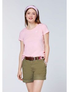 Polo Sylt Koszulka w kolorze jasnoróżowym rozmiar: XL. Różowe bluzki Polo Sylt, xl, bez wzorów, z bawełny, bez kołnierzyka, bez ramiączek. Za 52,67 zł.