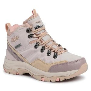 Skechers Buty Trekkingowe Damskie Rocky Mounta beżowe 39,5. Brązowe buty trekkingowe Skechers, bez zapięcia. Za 356,99 zł.