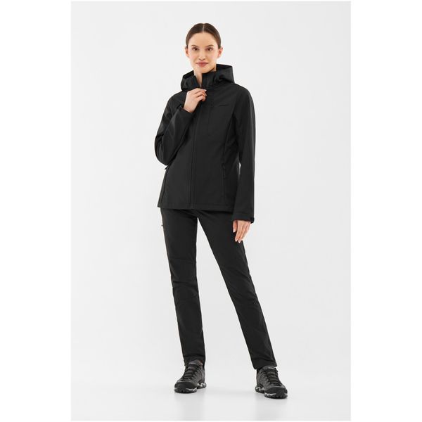 Kurtka damska VIKING Kerns Lady Softshell. Czarne kurtki Viking, bez wzorów, z softshellu, bez kaptura. Za 299,90 zł.