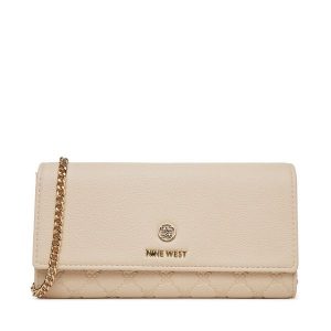 Torebka Nine West. Brązowe torebki klasyczne Nine West, bez wzorów, bez dodatków. Za 119,99 zł.