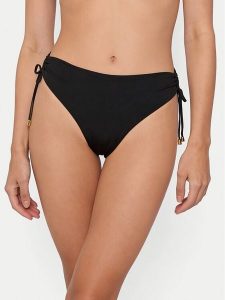 Max Mara Beachwear Dół od bikini Samanta 2616821169 Czarny. Czarne bikini Max Mara Beachwear, bez wzorów, z syntetyku. Za 368,99 zł.