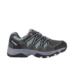 HI-TEC Florence Low WP - niskie buty wodoodporne. Szare buty trekkingowe Hi-tec, bez zapięcia. Za 415,99 zł.