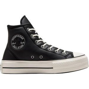 Buty sportowe Converse Chuck Taylor All Star Lift. Czarne trampki Converse, bez wzorów, z syntetyku, bez zapięcia. Za 590,00 zł.