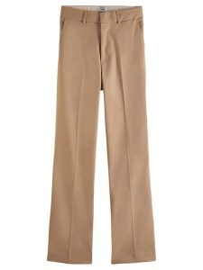 Scotch & Soda Spodnie chino w kolorze beżowym rozmiar: W31. Brązowe chinosy Scotch & Soda, bez wzorów, z podwyższonym stanem. Za 184,46 zł.