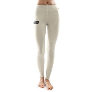 Damskie legginsy termoaktywne do sportów zimowych z wełny Ultimate Loe. Brązowe legginsy SIROKO, bez wzorów, z wełny. Za 317,00 zł.