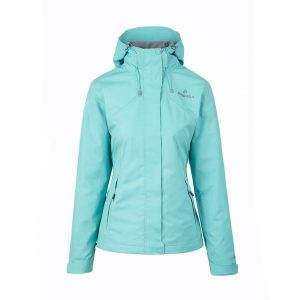 Kurtka Membranowa Damska ESSENCE STX TS. Niebieskie kurtki BERGSON, bez wzorów, bez kaptura. Za 479,00 zł.