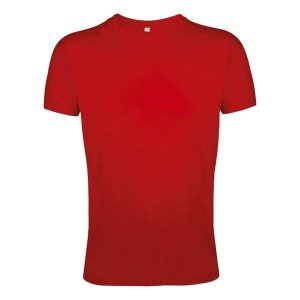 Koszulka Regent Slim Unisex Dla Dorosłych. Czerwone bluzki SOL'S, s, bez wzorów, sportowe, bez kołnierzyka, bez ramiączek. Za 35,99 zł.
