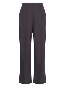 MOSS COPENHAGEN Spodnie w kolorze czarnym rozmiar: XL. Czarne spodnie z wysokim stanem Moss Copenhagen, bez wzorów, z materiału, z podwyższonym stanem. Za 171,28 zł.