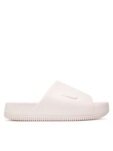 Nike Klapki Calm Slide DX4816 Różowy. Czerwone klapki Nike, bez wzorów, z tworzywa sztucznego, bez obcasa. Za 209,99 zł.