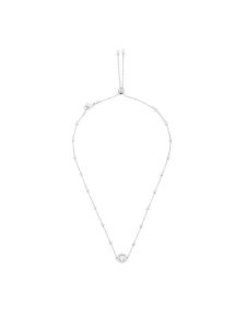 Swarovski Naszyjnik Una 5733116 Srebrny. Szare naszyjniki Swarovski, metalowe. Za 459,99 zł.