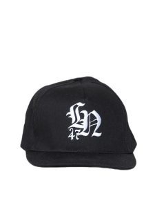 Czapka z bawełnianego twillu. Czarne czapki LEONE 1947 APPAREL, bez wzorów, z bawełny, sportowe. Za 63,11 zł.