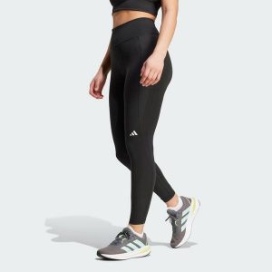 Legginsy Own the Run 7/8. Czarne legginsy ADIDAS, bez wzorów, z materiału. W wyprzedaży za 209,25 zł.