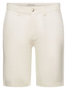 ESPRIT Dżinsy - Slim fit - w kolorze białym rozmiar: W28/L26. Białe jeansy ESPRIT, z aplikacjami, ze skóry. Za 57,06 zł.