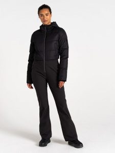Dare 2b Kombinezon zimowy "Flurry" w kolorze czarnym rozmiar: 44. Czarne kombinezony Dare 2b, na zimę, m, bez wzorów, sportowe, bez kołnierzyka, bez ramiączek. Za 426,40 zł.