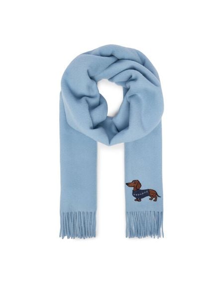 Weekend Max Mara Szalik Fascia 2615541034 Błękitny. Niebieskie rękawiczki Weekend Max Mara, bez wzorów, z wełny. Za 944,99 zł.