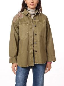 Scotch & Soda Kurtka koszulowa w kolorze jasnobrązowym rozmiar: L. Brązowe kurtki Scotch & Soda, l, z aplikacjami, z bawełny, bez kaptura. Za 166,88 zł.