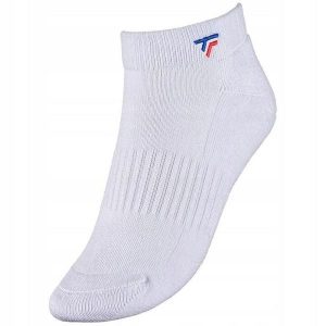 Skarpety tenisowe dla dorosłych 3pak Tecnifibre Low Cut Socks 3P. Białe skarpetki TECNIFIBRE, bez wzorów. Za 89,00 zł.