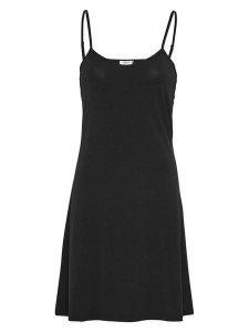 MOSS COPENHAGEN Sukienka "Betrina" w kolorze czarnym rozmiar: L/XL. Czarne sukienki Moss Copenhagen, l, bez wzorów, bez kołnierzyka, bez ramiączek, mini. Za 82,99 zł.