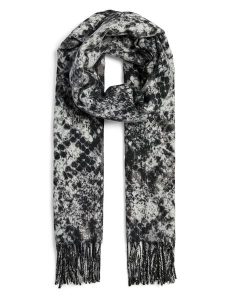 Pieces Szal w kolorze szarym rozmiar: onesize. Szare szaliki Pieces, bez wzorów. Za 66,00 zł.