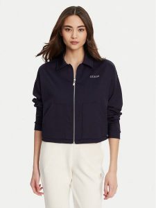 Guess Bluza V5YL08 KCX42 Granatowy Regular Fit. Niebieskie bluzy Guess, m, z aplikacjami, z syntetyku, bez kaptura. Za 299,99 zł.