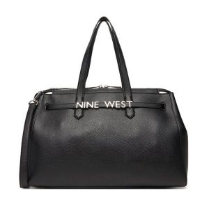 Torebka Nine West. Czarne torebki klasyczne Nine West, bez wzorów, bez dodatków. Za 239,99 zł.