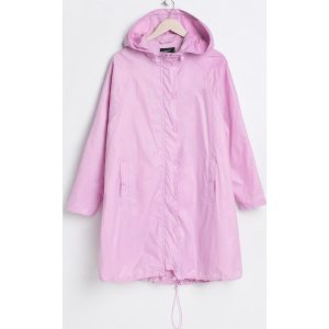 Parka oversize - Różowy. Czerwone kurtki marki Reserved, l. W wyprzedaży za 99,99 zł.